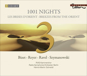 Album artwork for 1001 NIGHTS - Breezes from the Orient (Bizet, Rave