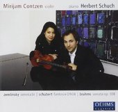 Album artwork for Mirijam Contzen: Zemlinsky / Schubet / Brahms Viol