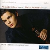 Album artwork for Alexander Gilman: Brahms / Prokofiev / Wieniawski 