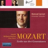Album artwork for Mozart: Lieder aus drei Generationen