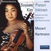 Album artwork for Mozart / Hartmann: Violin Works - Kim