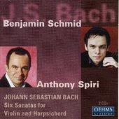 Album artwork for Bach: Six Sonatas for Violin and Harpsichord