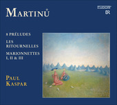 Album artwork for Martinu: Piano Music (Kaspar)