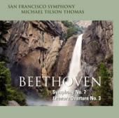 Album artwork for Beethoven: Symphony No. 7, Leonore / Tilson Thomas