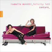 Album artwork for Cantare, La Voix de la Harpe - Moretti, Lott