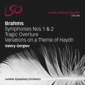 Album artwork for Brahms: Symphonies 1, 2 / Gergiev