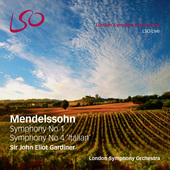 Album artwork for Mendelssohn: Symphonies Nos. 1 & 4,