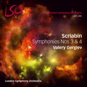 Album artwork for Scriabin: Symphonies Nos. 3 & 4
