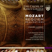 Album artwork for Mozart: Requiem with Realizations / King's Colleg