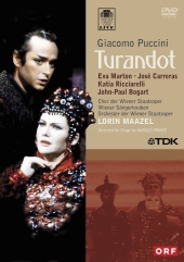 Album artwork for Puccini - Turandot (Marton, Carreras, Wiener Staas