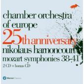 Album artwork for CHAMBER ORCHESTRA OF EUROPE 25TH ANNIVERSARY - MOZ