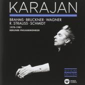 Album artwork for Karajan Conducts Brahms, Bruckner, Wagner...