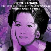 Album artwork for Puccini:  Arias & Songs / Kiri Te Kanawa
