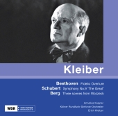Album artwork for E. Kleiber conducts Beethoven, Schubert, & Berg