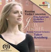Album artwork for Russian Violin Concertos: Julia Fischer