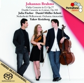 Album artwork for Brahms: Violin Concerto, Double Concerto / Fischer