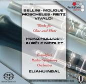 Album artwork for Heinz Holliger: Works for Oboe and Flute