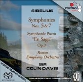 Album artwork for Sibelius: Symphonies 5 & 7, Davis: Boston Symphony