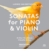 Album artwork for Beethoven: SONATAS FOR PIANO & VIOLIN
