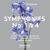 Album artwork for Beethoven: SYMPHONIES NO. 1 & 4 / Kubelik