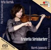 Album artwork for Bartok: The 2 Violin Concertos / Steinbacher
