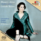Album artwork for Mozart: Arias - Lenneke Ruiten