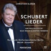 Album artwork for Schubert: Lieder (Orch. by Max Reger & Anton Weber