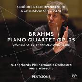 Album artwork for BRAHMS: PIANO QUARTET OP. 25 (ORCH. SCHOENBERG)