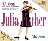 Album artwork for Mozart: The Violin Concertos / Julia Fischer