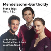 Album artwork for Mendelssohn: Piano Trios Nos. 1 & 2