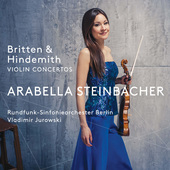 Album artwork for Britten & Hindemith: Violin Concertos / Steinbache
