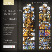 Album artwork for Handel: Coronation Anthems / The Sixteen