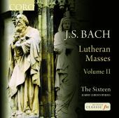 Album artwork for J.S. Bach: Lutheran Masses vol. 2 / Sixteen