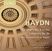 Album artwork for Haydn: Symphonies Nos. 8 & 84 - Violin Concerto No