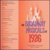 Album artwork for The Broadway Musicals of 1926