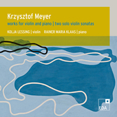 Album artwork for Meyer: Violin Works