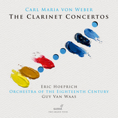 Album artwork for Weber: Clarinet Concertos