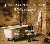 Album artwork for Leclair: Violin Concertos, Op. 7 Nos. 1, 3, 4 & 5