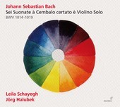 Album artwork for Bach: Sonatas for Violin and Harpsichhord