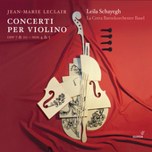 Album artwork for LeClair: Concerti per Violino