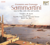 Album artwork for Sammartini: Music for Flute, Violin, Oboe & Record