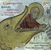 Album artwork for CARISSIMI - JONAS & JEPTHE ORATORIOS