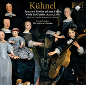 Album artwork for Kuhnel: Sonate o Partite ad una o due Viole...