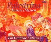 Album artwork for PALESTRINA MASSES