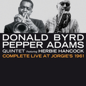 Album artwork for Donald Byrd & Adams Pepper  - Complete Live At Jor