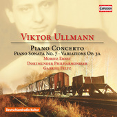 Album artwork for Ullmann: Piano Concerto, Piano Sonata No. 7 & Vari