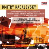 Album artwork for Kabalevsky: Pathétique Overture, Violin Concerto,