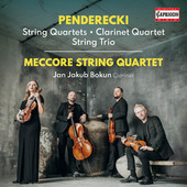 Album artwork for Penderecki: String Quartets, Clarinet Quartet & St