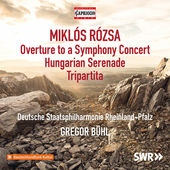 Album artwork for Rózsa: Overture to a Symphony Concert - Hungarian