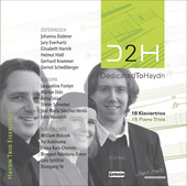 Album artwork for Dedicated to Haydn - 18 Piano Trios Commissioned b